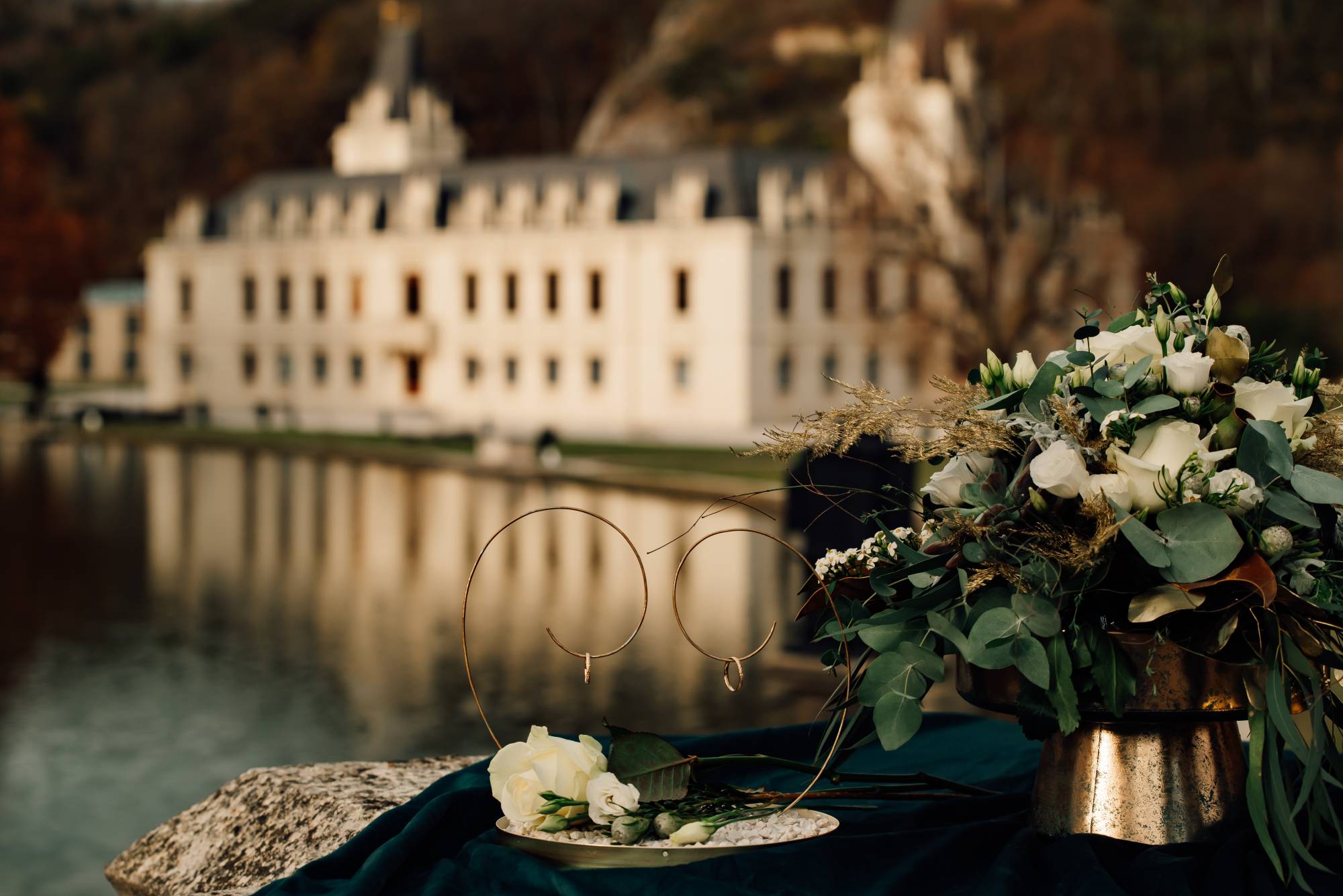 Brautstrauß Schloss Hernstein